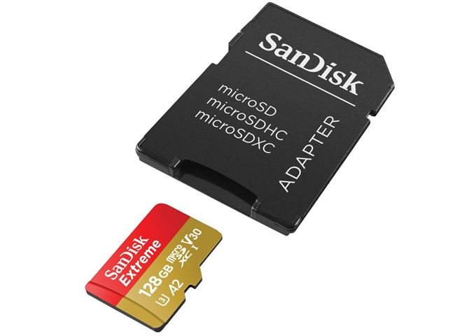 Sandisk Extreme microSDXC 128GB 190MB/s A2 C10 V30 UHS +