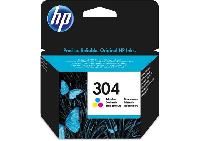 Hewlett Packard HP 304, HP N9K05AE (HP DJ3720) Tinte Color 2ml, 10