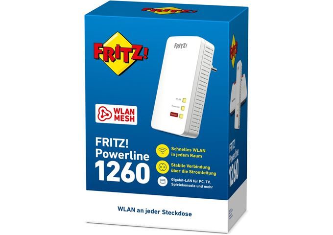 AVM FRITZ!Powerline 1260E WLAN SINGLE