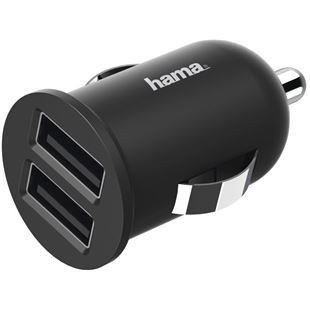 Hama 210562 KFZ-Ladegerät 2-fach USB 2,4A, 12W