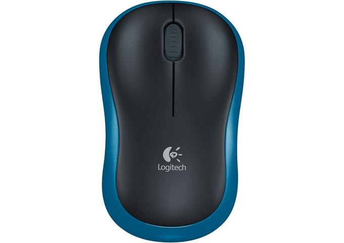 Logitech M185 Wireless Mouse blau