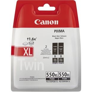 Canon 550XL PGBK Twin Pack