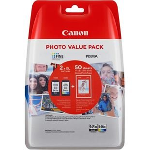 Canon PG-545/CL-546 XL Photo Value Pack 2er-Pack